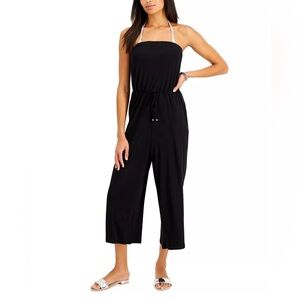 J. VALDI BandeauJumpsuit Swim Cover-Up Small